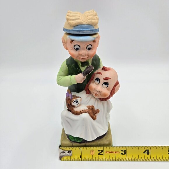 Mr. Barber Hoffman Decanter Mr. Lucky Leprechaun 1980 Distilling Empty Read - Picture 11 of 11